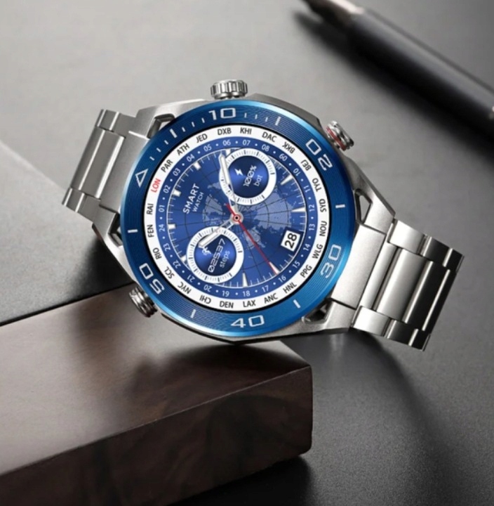 SMARTWATCH zegarek SMARTBAND Pulsometr Krokomierz Model MĘSKI JG SMART SMARTWATCH ULTIMATE BLACK