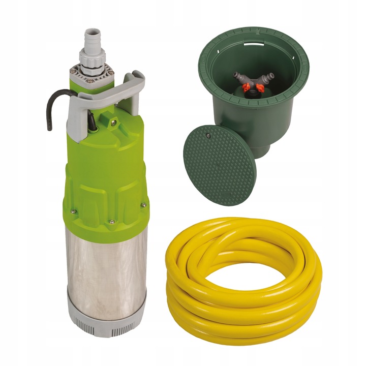 Zbiornik na deszczówkę Compact 2800 l z nadbudową KOMFORT + pompa + punkt Materiał dominujący tworzywo sztuczne