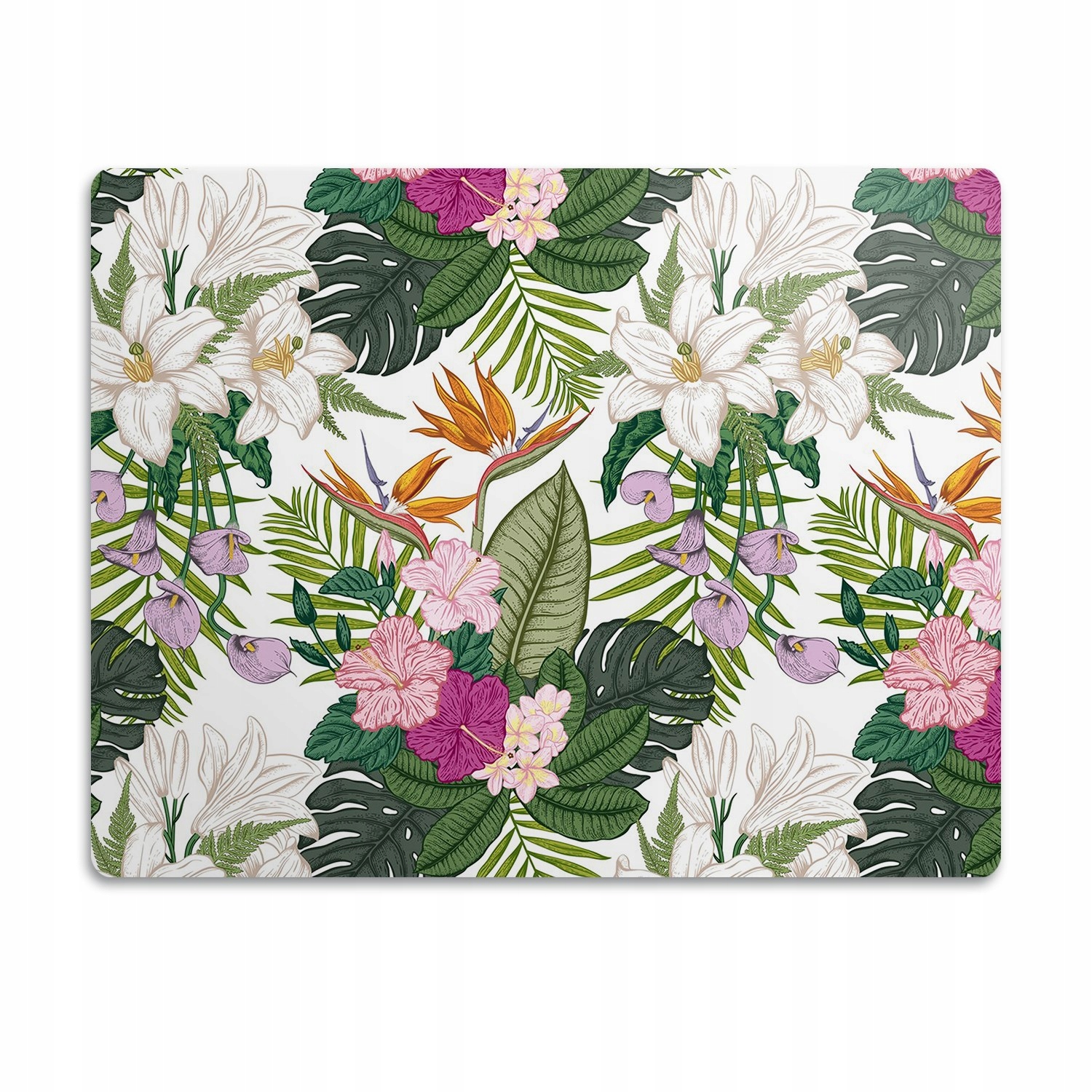 Levně Elastická podložka pod misku Exotické květiny 60x40