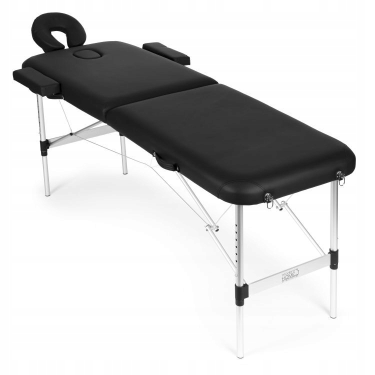 Hliníkový masážní stůl 2-segmentový, skládací do kufru taška ModernHome