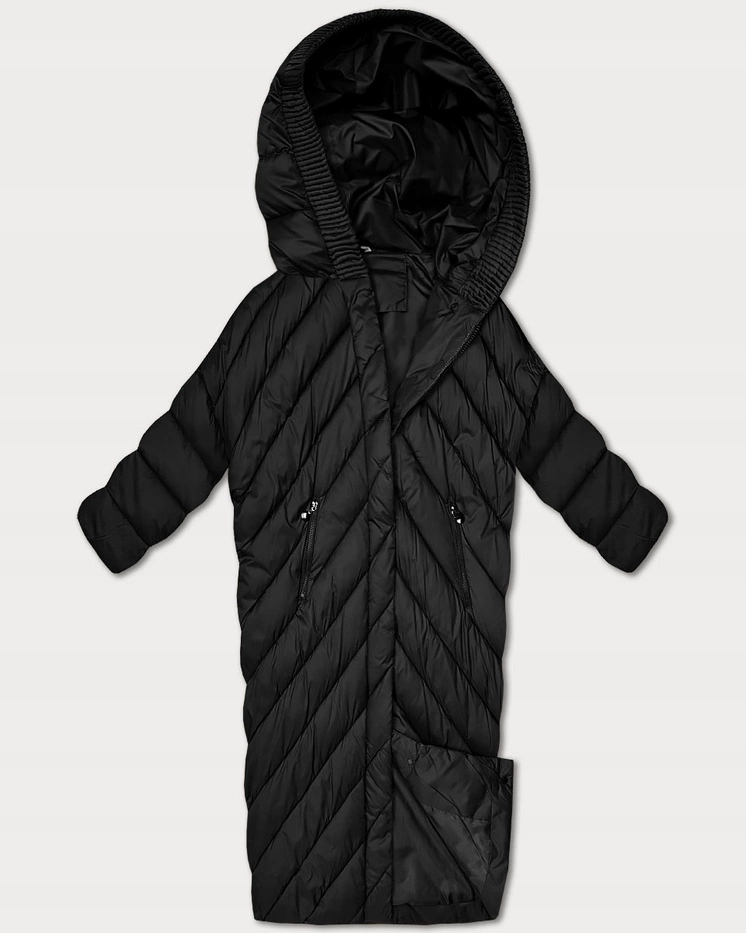 Zimní Bunda 6026 Černá S (36)