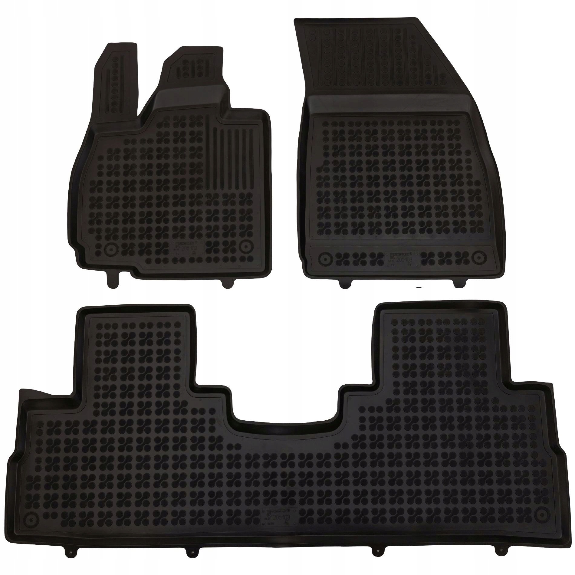 Čierne koberčeky pre Omoda 9 od roku 2025