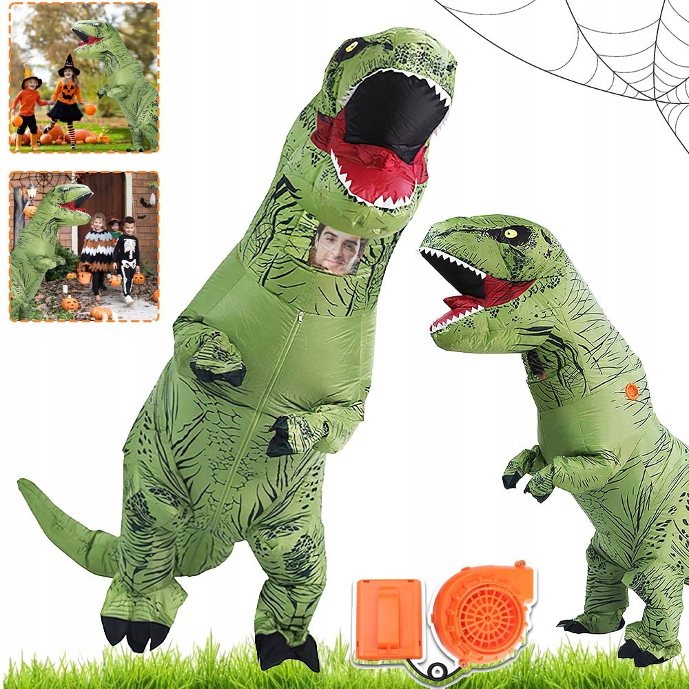 Nafukovací Kostým Dinosaurus Cosplay Pro Dospělé 155-190 CM Na Halloween