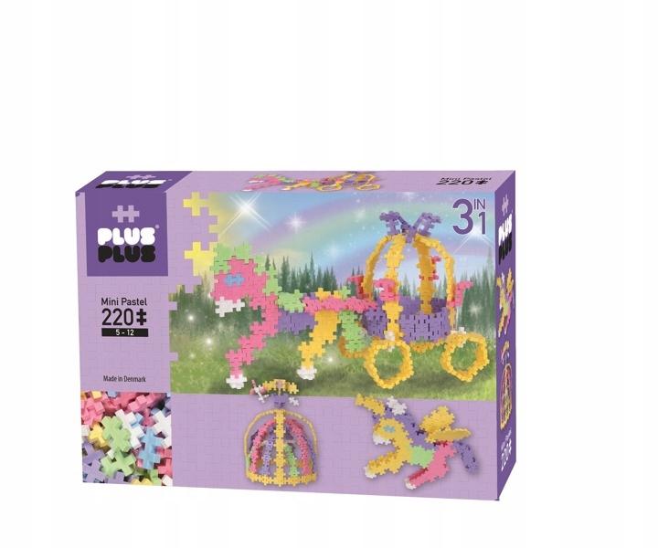 

Plus-plus Klocki Mini Pastel 220 szt. wróżka