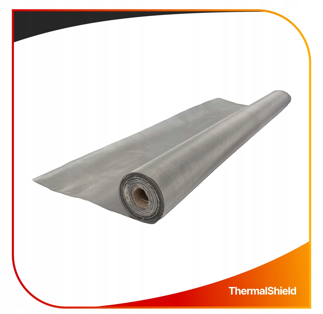 Nierdzewana siatka tkana oczko 0.2mm drut 0,15mm 0,5m² Grubość drutu 0.15 mm