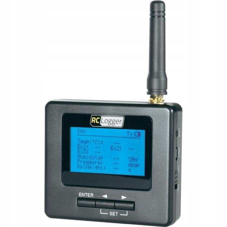 Rejestrator danych Rc Logger 2,4GHz antena