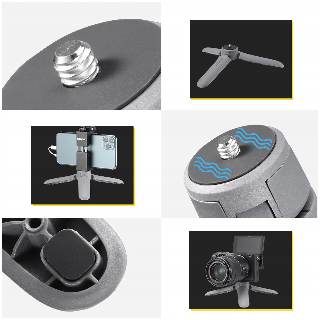 Statyw monopod ULANZI MT-10 do gimbali Zhiyun Smooth Q 4 III C Model MT-10