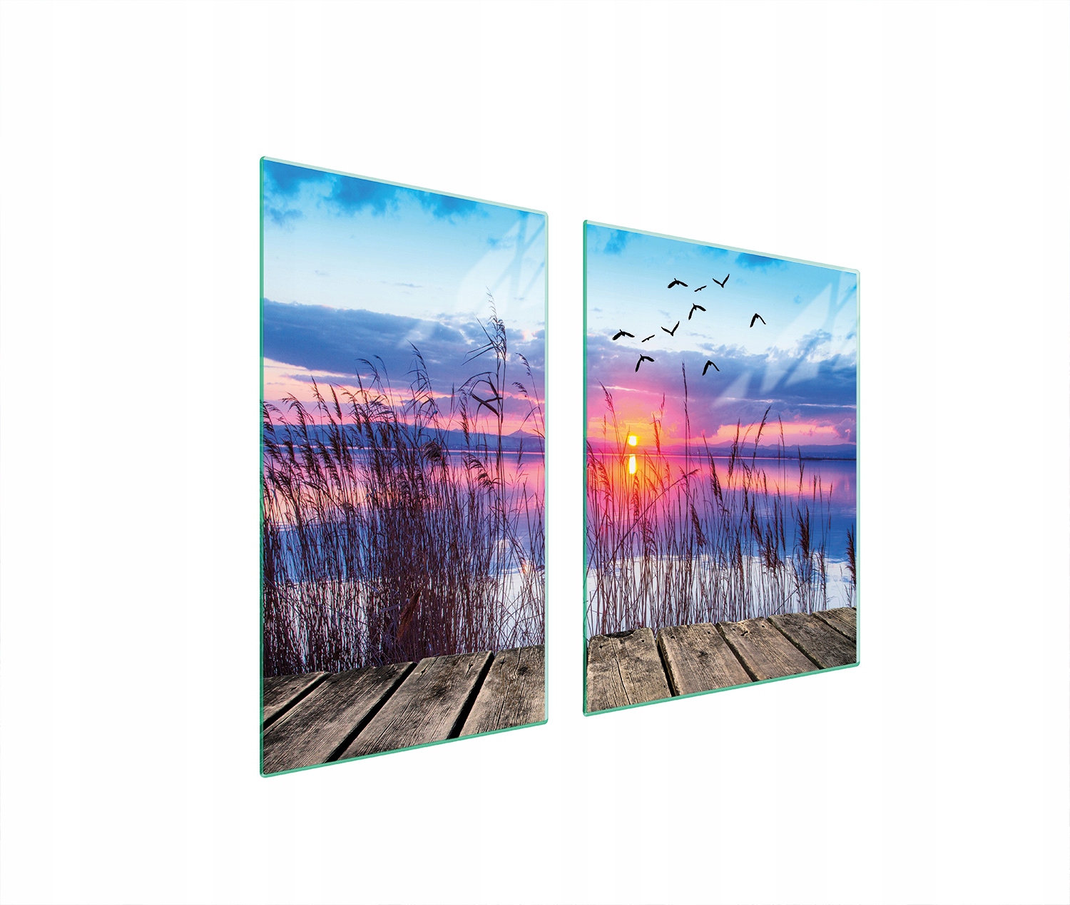 Skleněná Deska A Krájecí Deska 100x52 Pohled Tvrzené Sklo