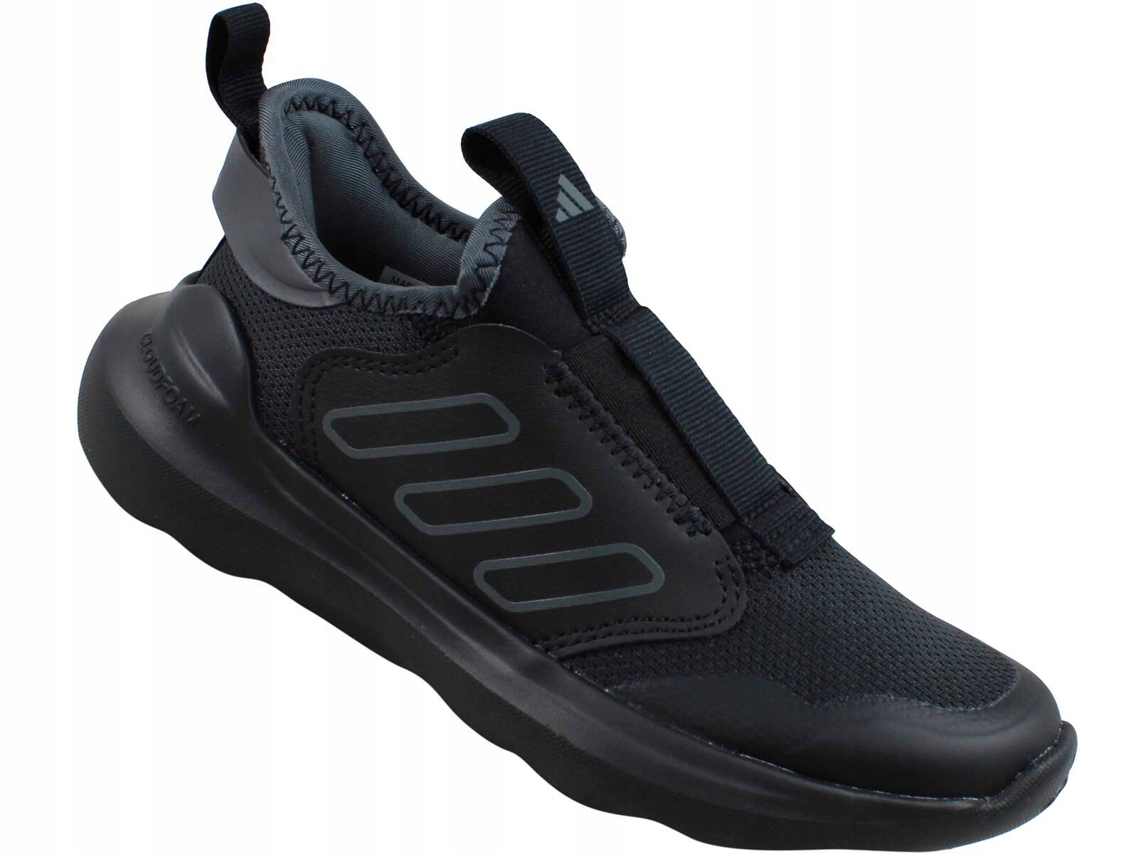 Adidas Tensaur Comfort Ac JR2723 Buty Dziecięce Wsuwane Czarne Na W-f