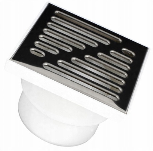 

Kratka Ściekowa 15x15 CM Odpływ Dolny Fi 110 Metal