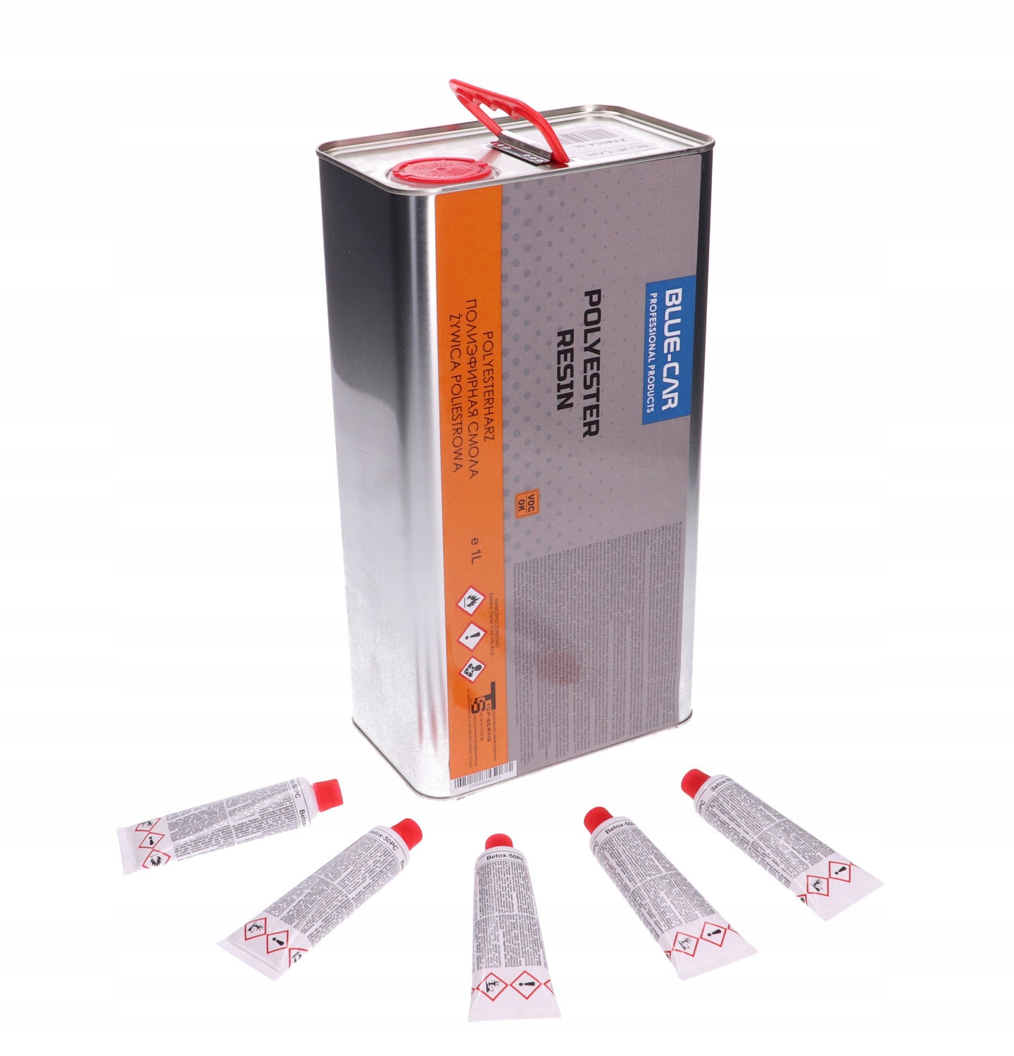 BLUE-CAR ŻYWICA POLIESTROWA + UTWARDZACZ 5L