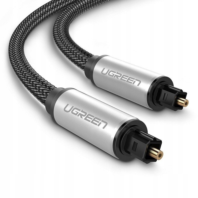 Ugreen Kabel Optyczny Audio Toslink Spdif 3m Przewód Dobra Jakość Dźwięku