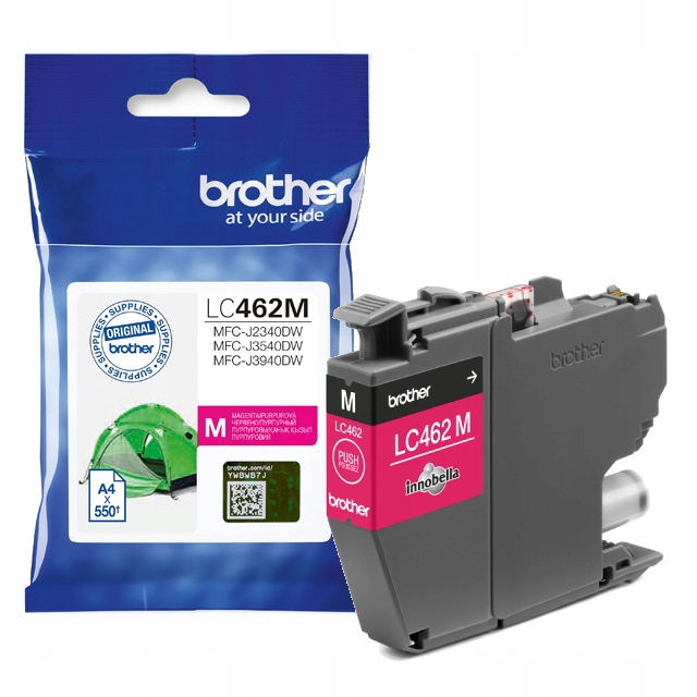 

Tusz Czerwony Brother LC462M MFC-J2340DW J3540DW