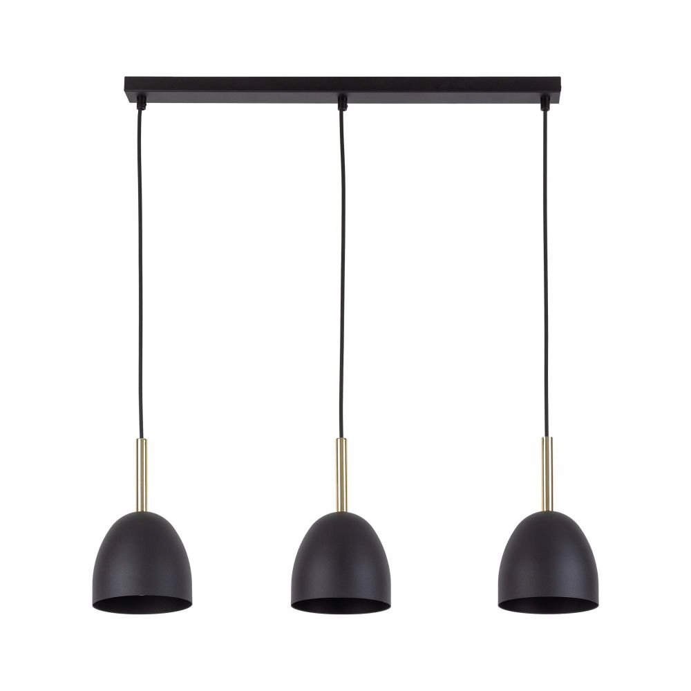 Závesná Lampa Tk Lighting Nord 4871 Čierna Drevo