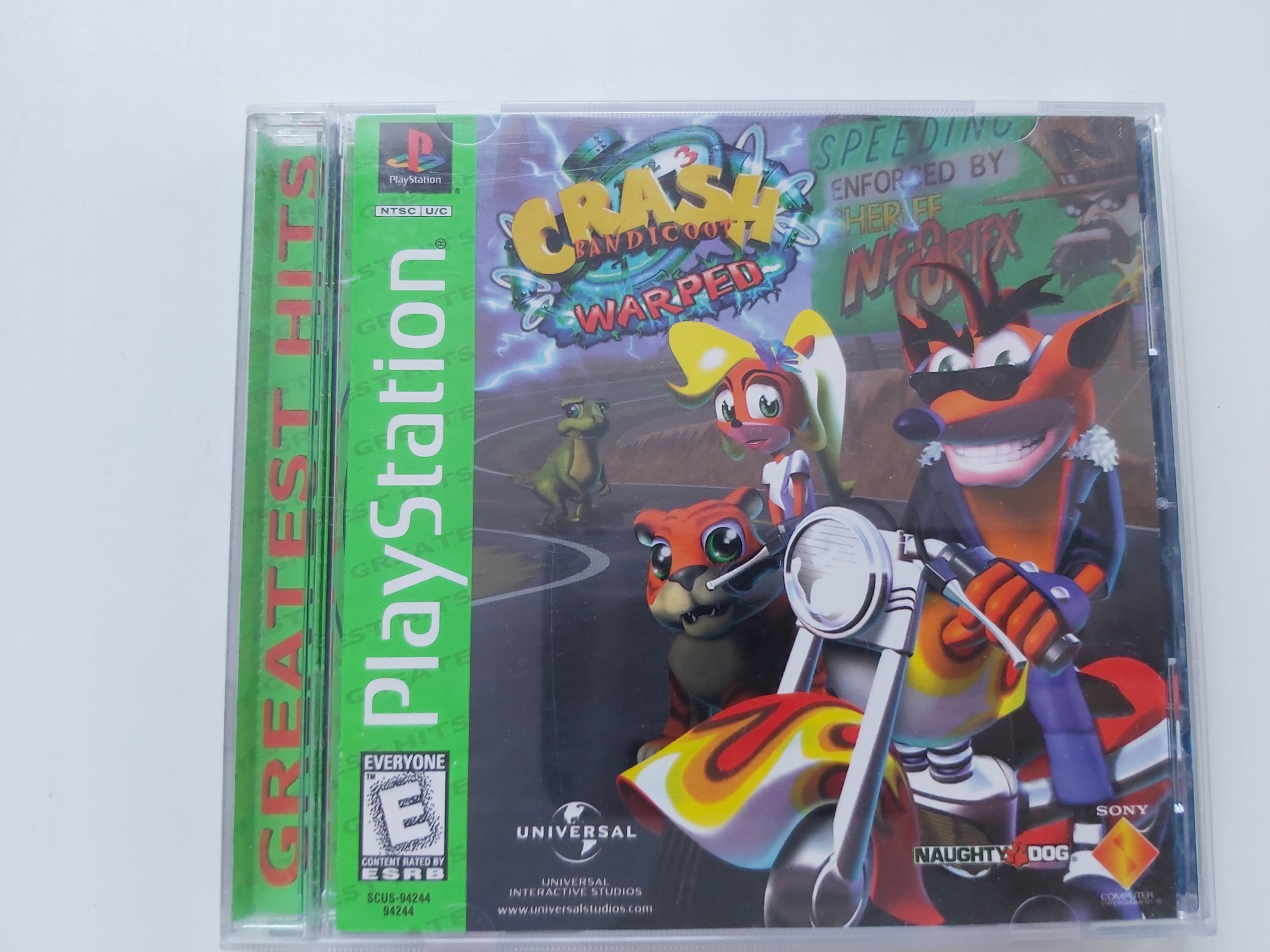 CRASH BANDICOOT 3 WARPED PSX PS1 * ENG * NTSC U/C