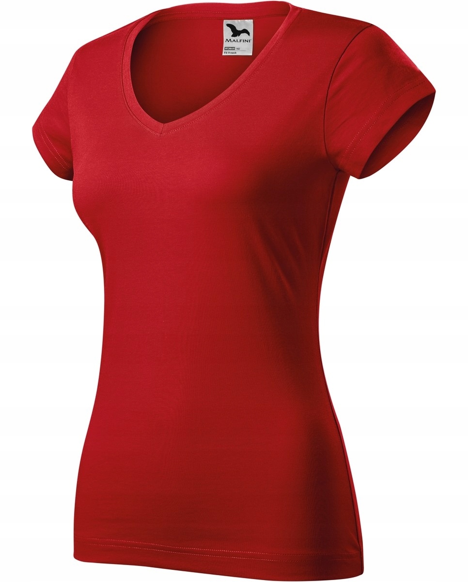 

Damska koszulka T-shirt Malfini Fit V-Neck 162 XXL