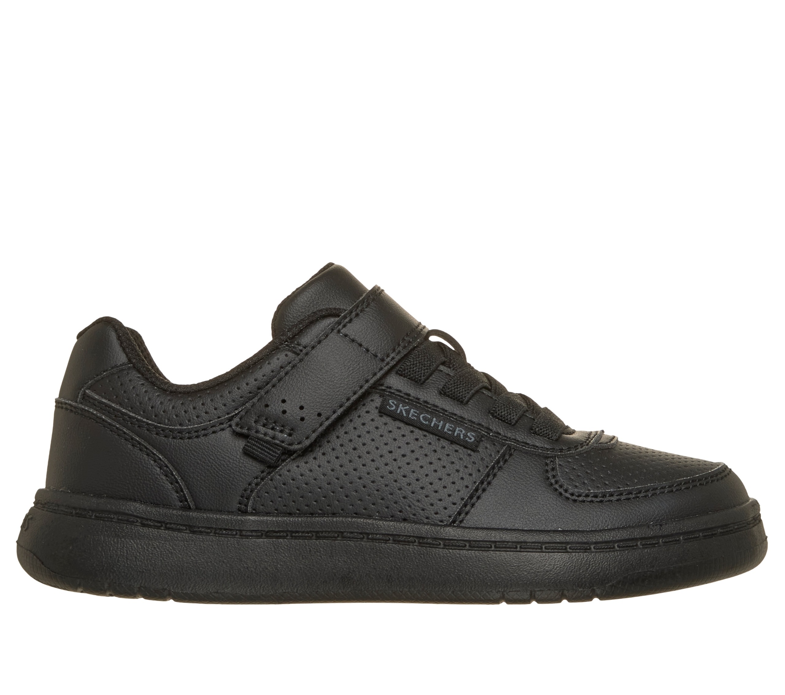 Buty młodzieżowe Skechers Quick Street Lite czarne 418032L Bbk