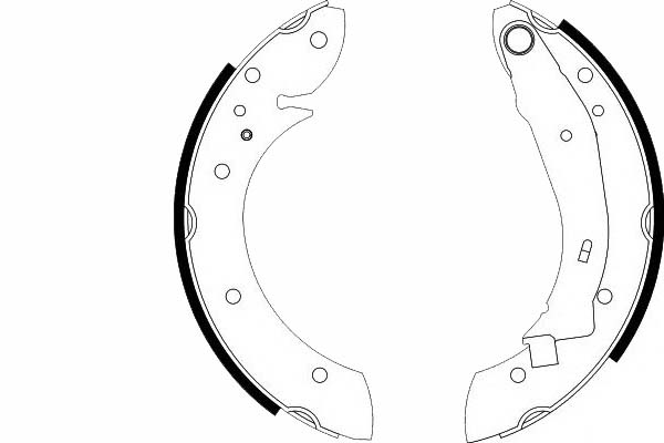 ЧЕЛЮСТИ ТОРМОЗНОЕ TEXTAR 1610091280241j8241k8