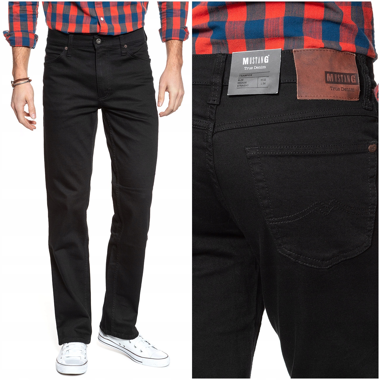 

Mustang Tramper Tapered Spodnie Jeansowe W33 L32