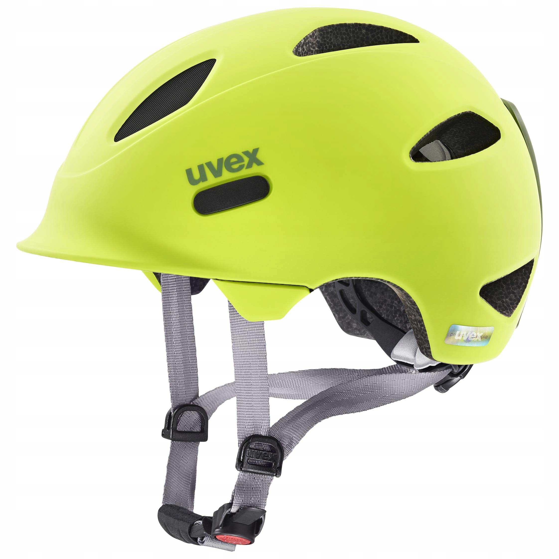 Kask dziecięcy Uvex Oyo 50-54 cm matowy żółto-zielony