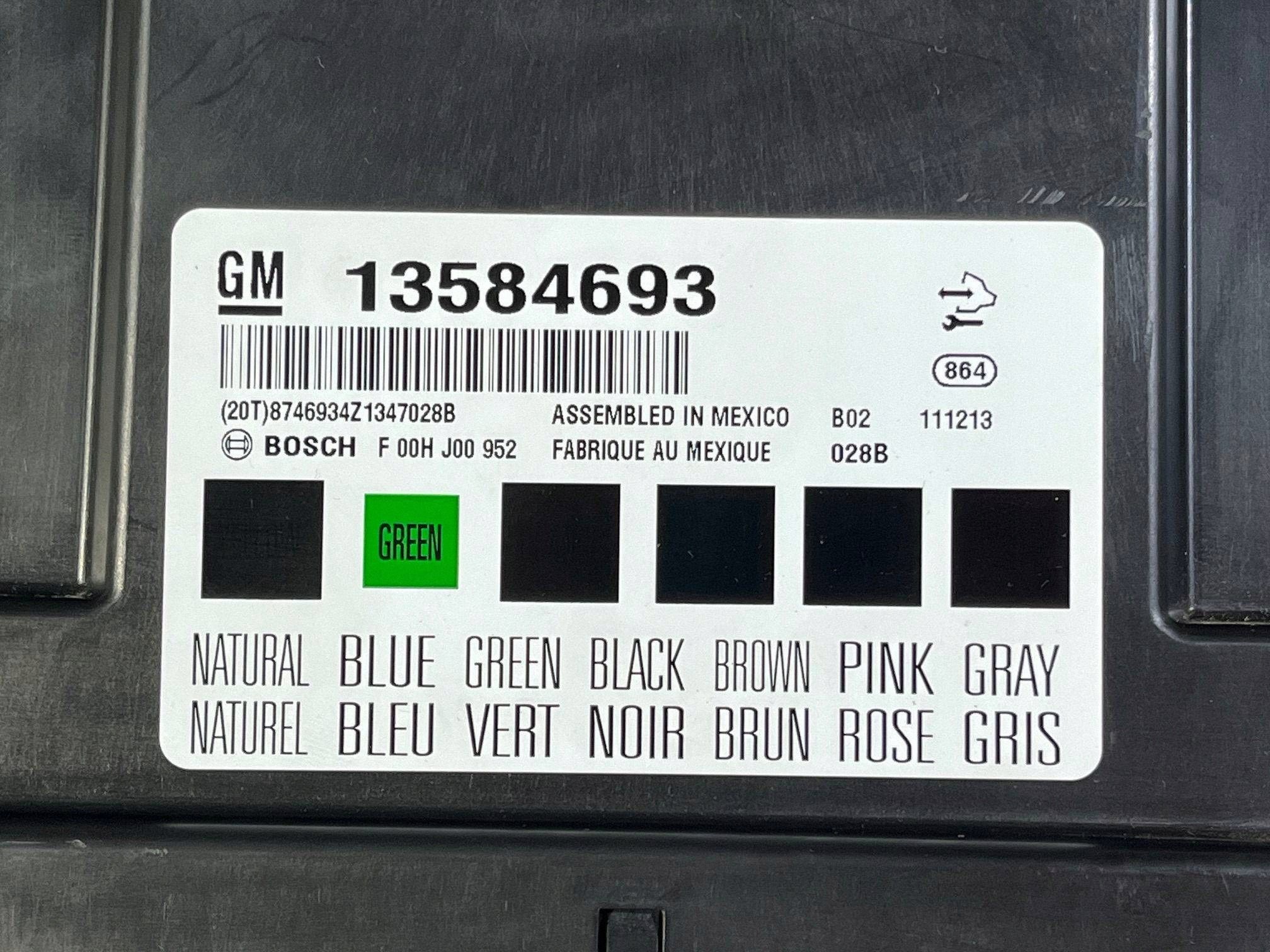 module control unit komfortu BCM Chevrolet Camaro 2011-2014