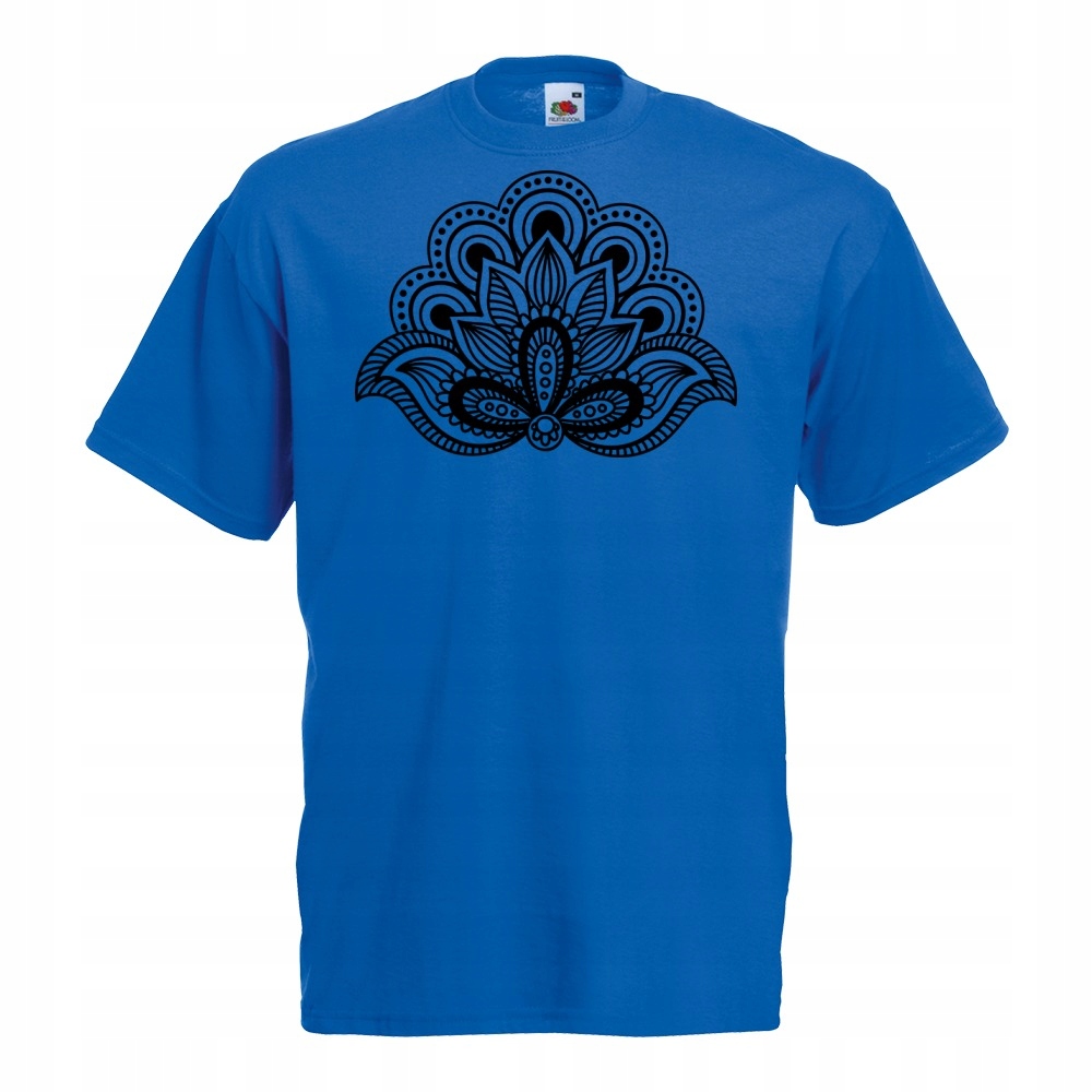 

Koszulka mandala symbol XL niebieska