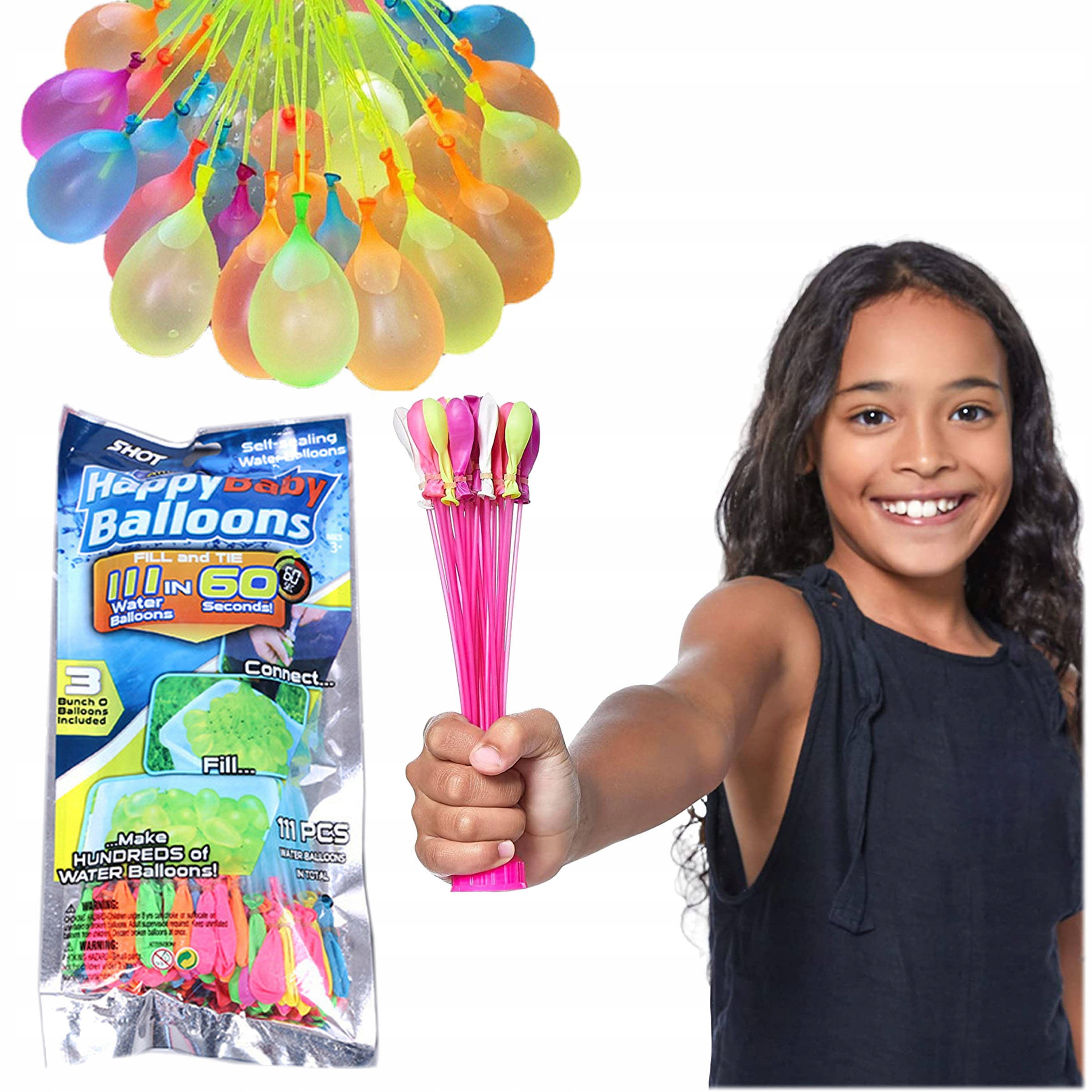

Balony Wodne Bomby Na Wode Automat 111 Szt Gwint