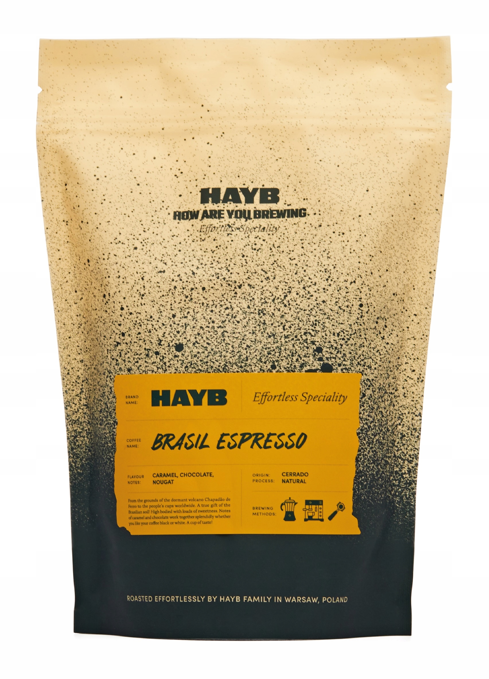 Kawa ziarnista Hayb Brasil Espresso 1kg
