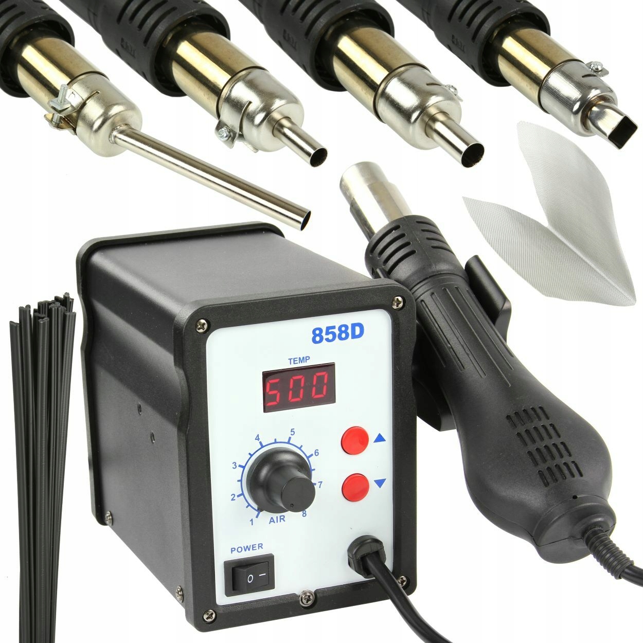 SPAWARKA DO PLASTIKU HOT AIR STACJA LUTOWNICZA