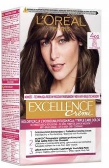 

L'Oreal Excellence Farba Do Włosów 4 Brąz