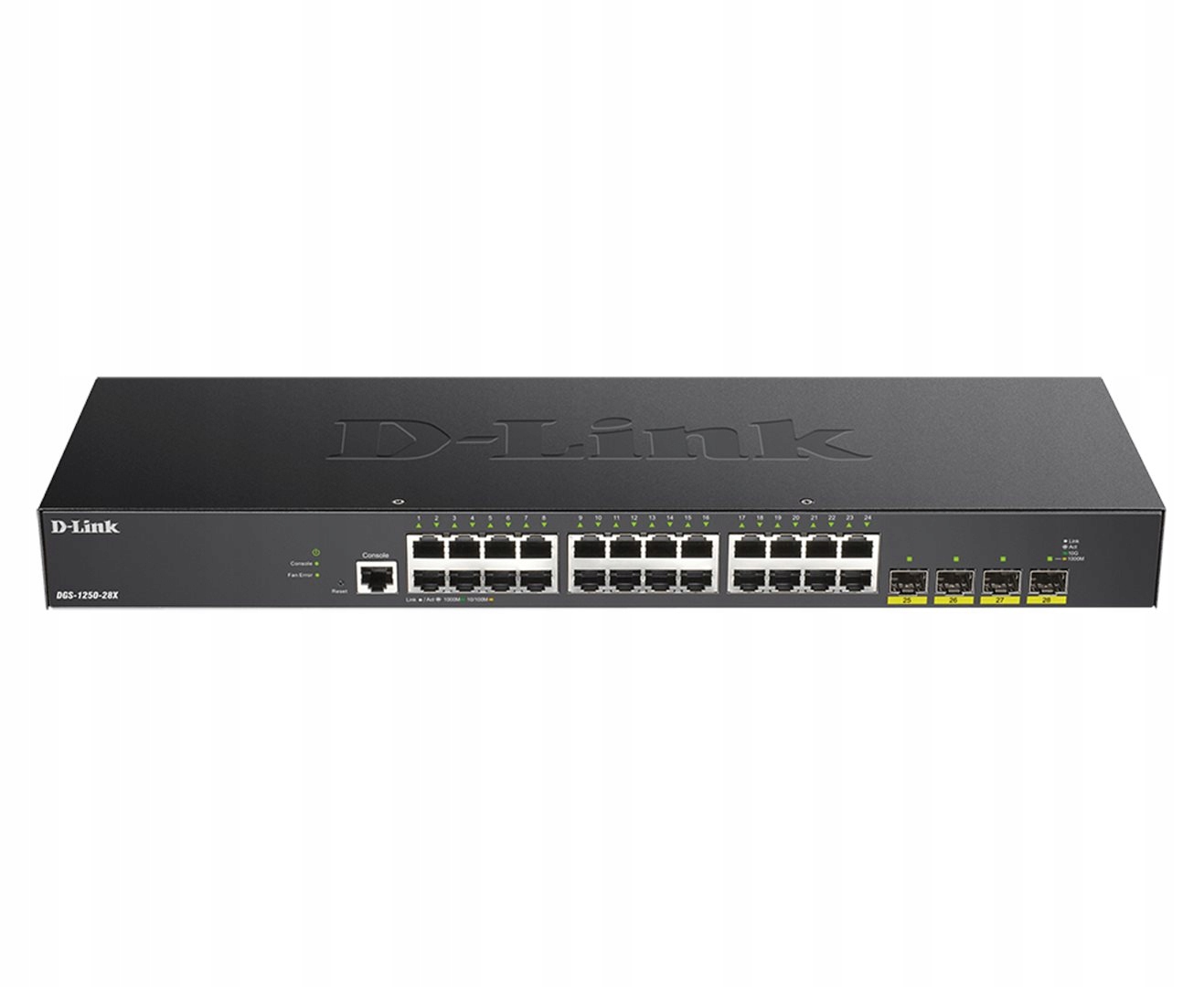 D-Link DGS-1250-28X Smart switch 24x Gb, 4x 1G/10G Sfp+