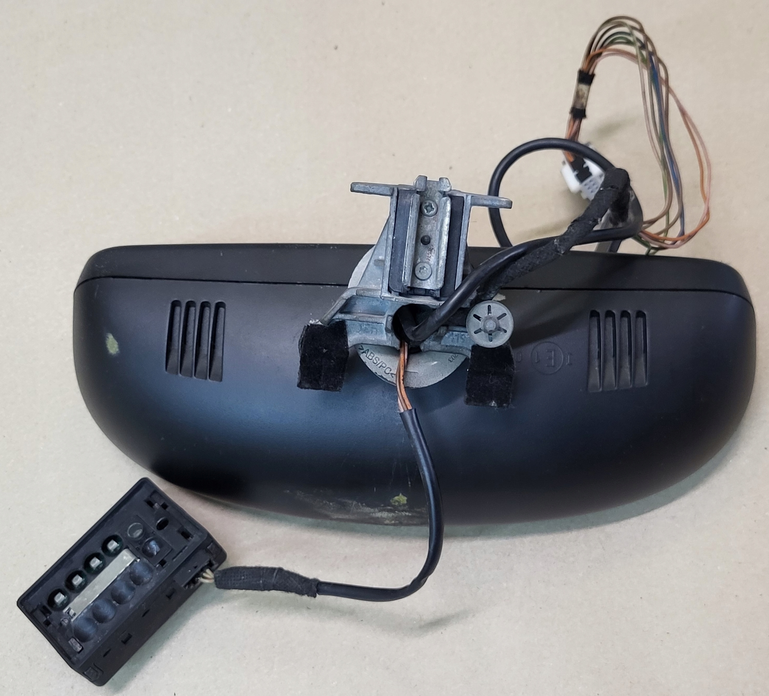mirror inner reversely sensor rain MERCEDES ML W164 black, OE EU