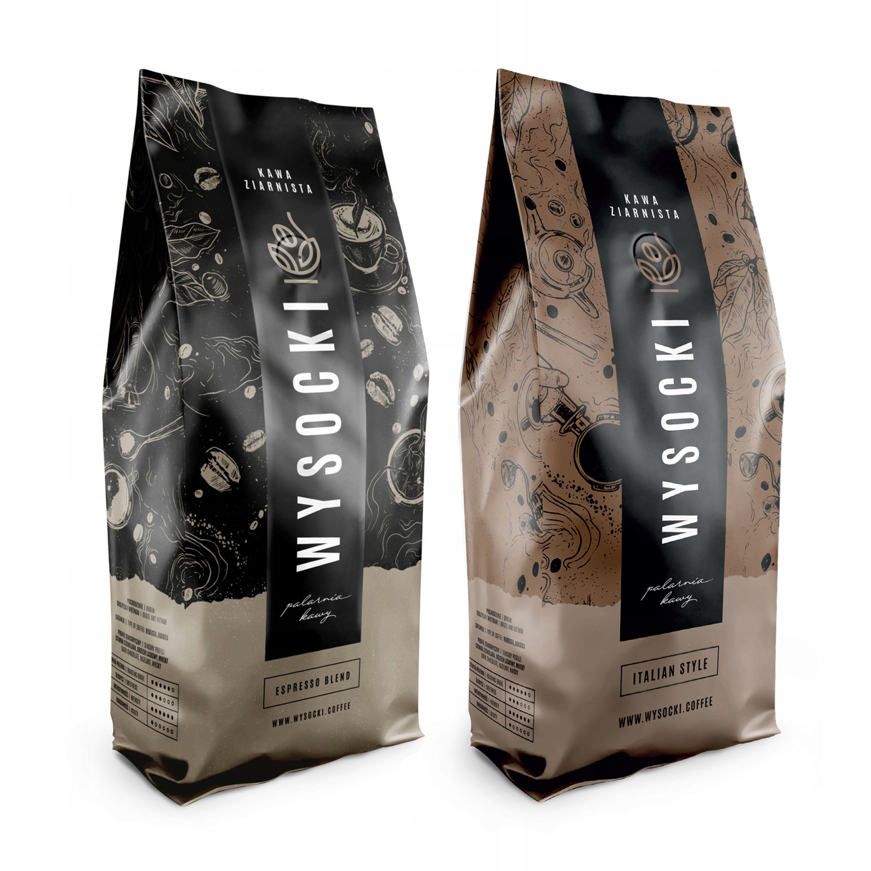 Levně Káva Zrnková Espresso & Italian Style 2 kg