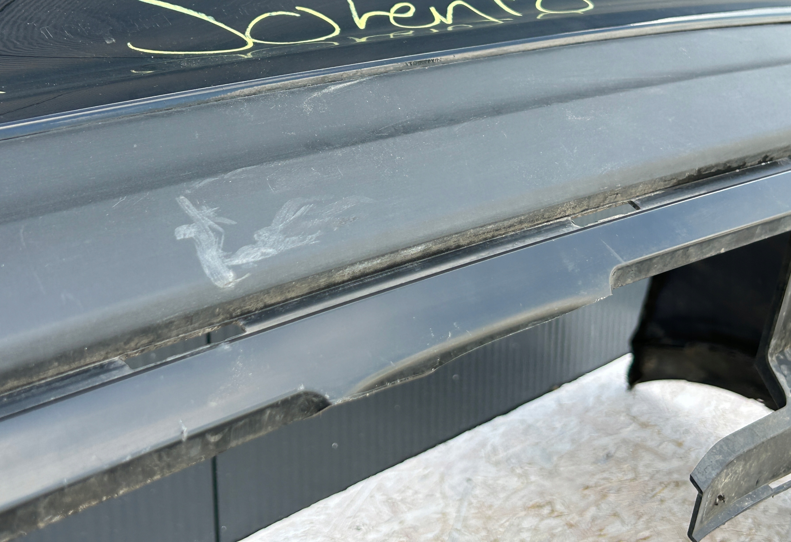 bumper rear part rear KIA SORENTO III LIFT 17- PDC