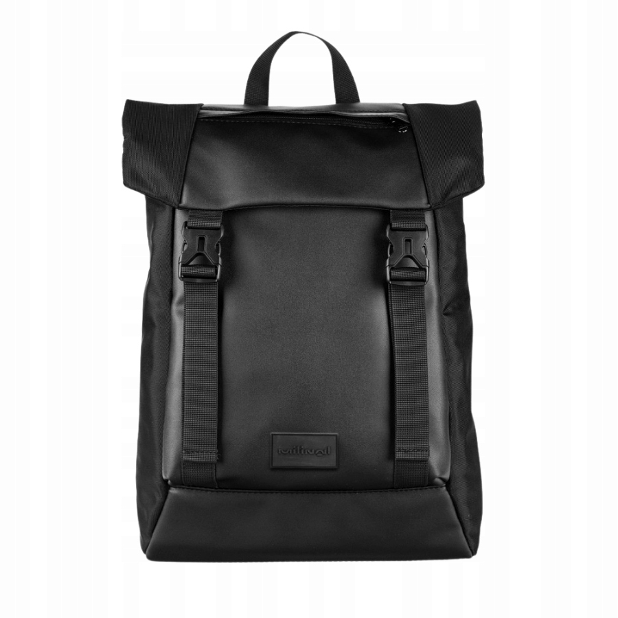 Městský batoh s klopou Shuttle Roll Milinal Black