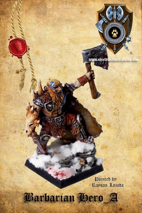 Barbarian Hero A - 1 szt. System Inne systemy