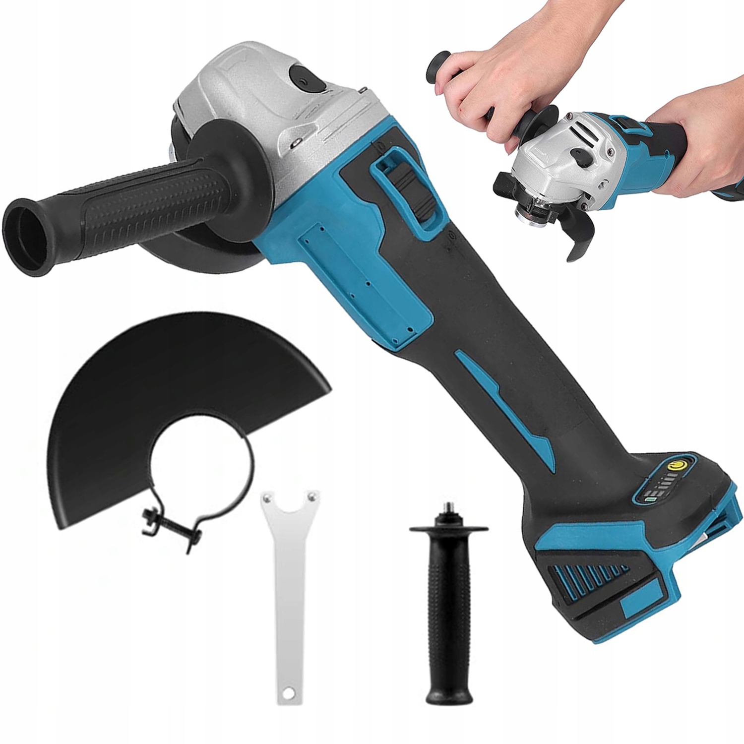 Úhlová Bruska S Bezdrátovým Motorem Pro Leštění