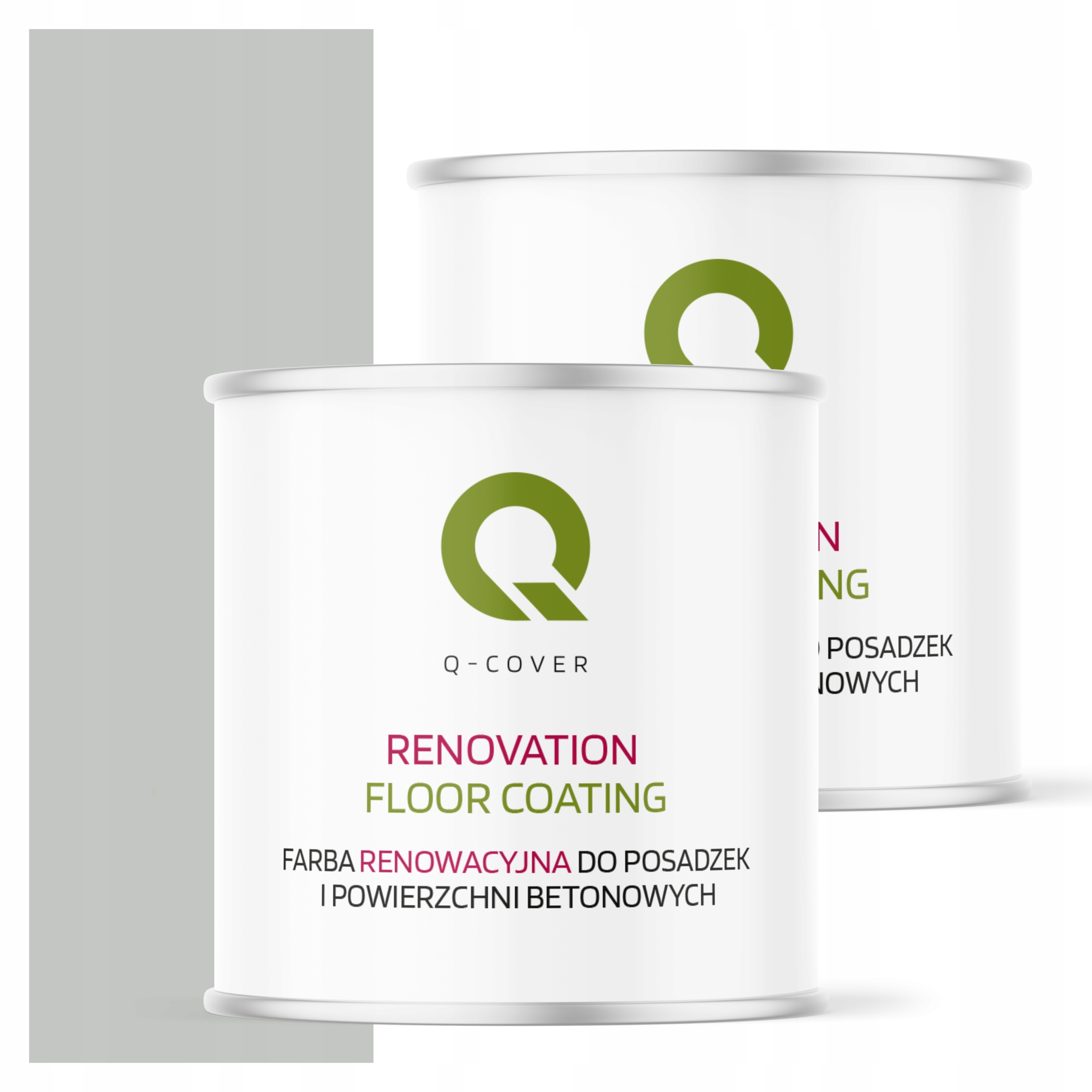 Ochranná farba na podlahy Renovačná šedá svetlá Ral 7035 polomatná 2,5L