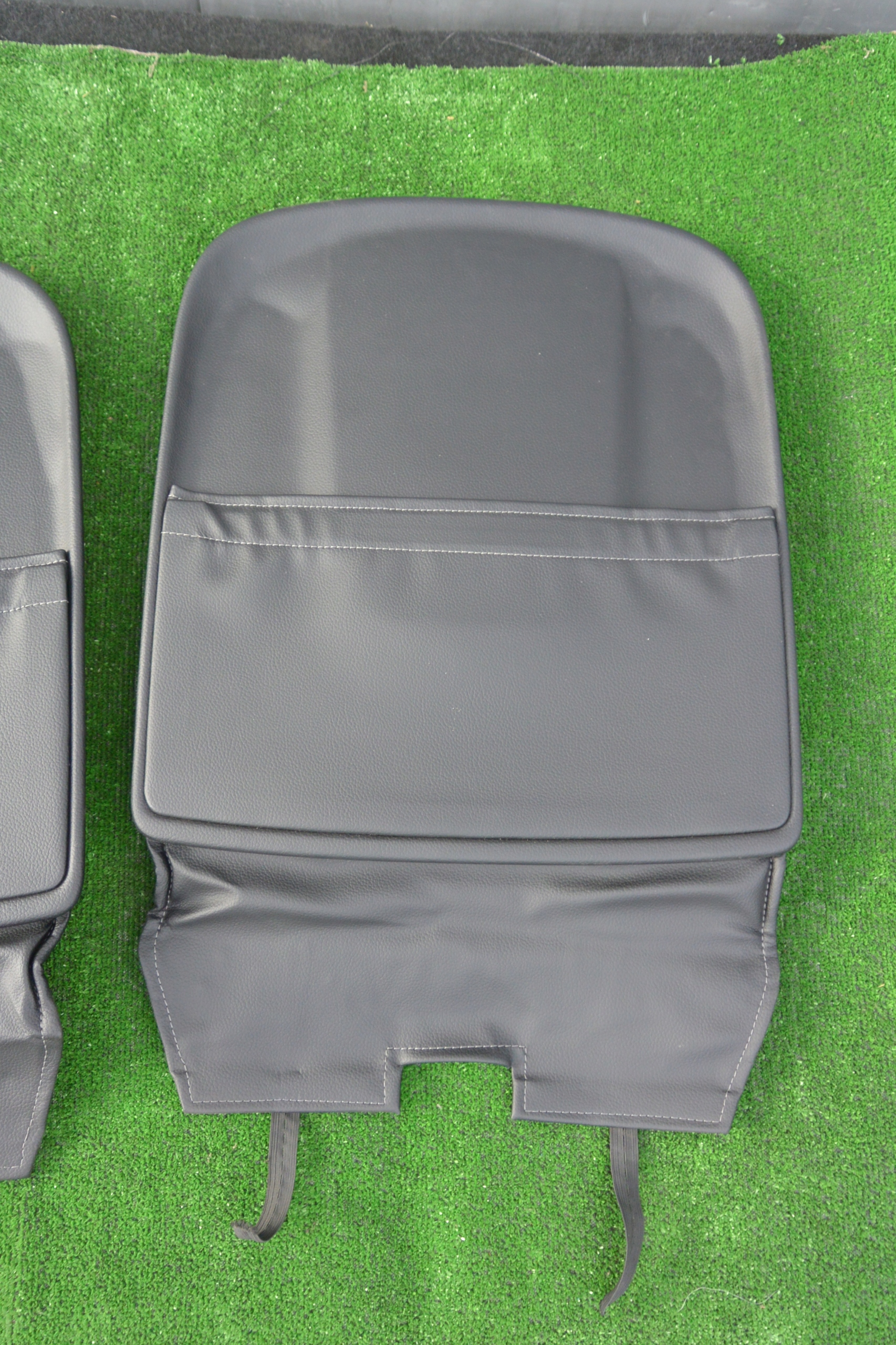 side cover upholstery seat rear part right left leather PORSCHE CAYENNE 7P5