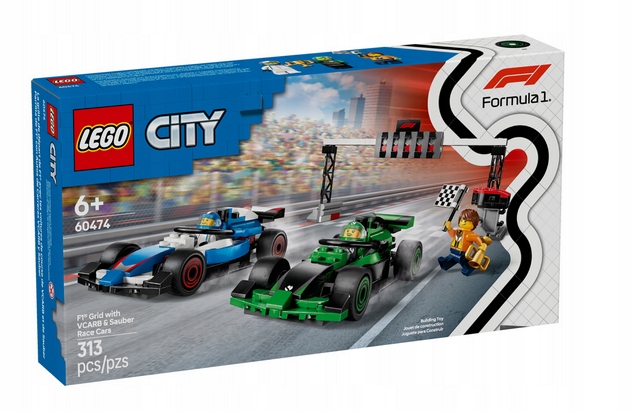 Lego 60474 City Padok F1 S Formulemi Vcarb A Sauber