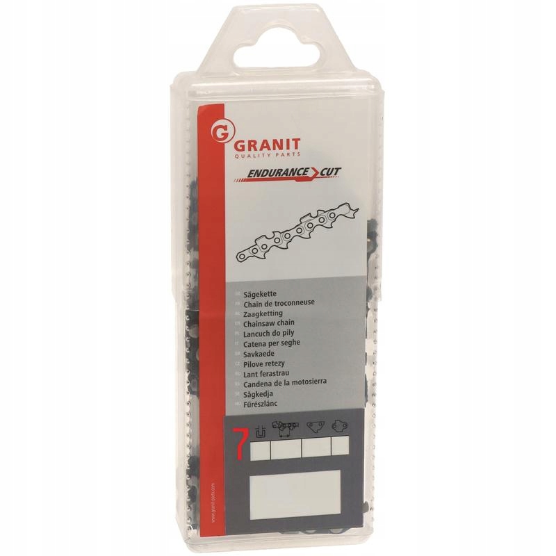 3/8'' VM 1,5 mm 65E pilový řetěz, plné dláto Granit Endurance Cut