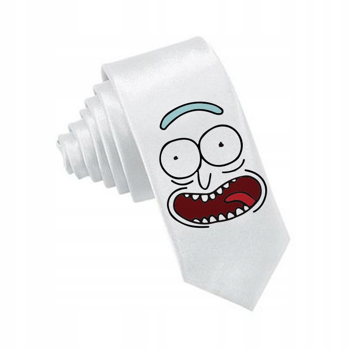 

Krawat Z Nadrukiem rick i morty pickle rick