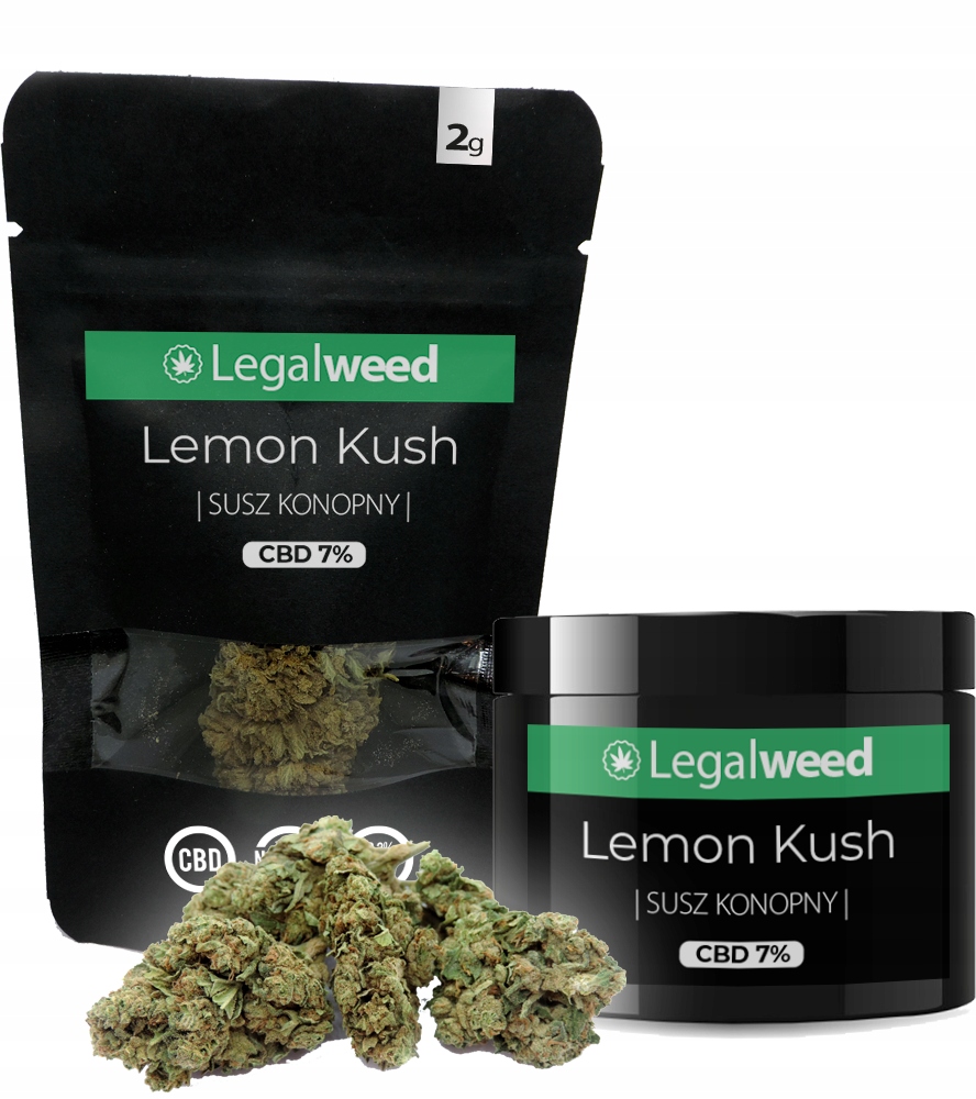 

Susz konopny Lemon Kush 10g 7% Cbd
