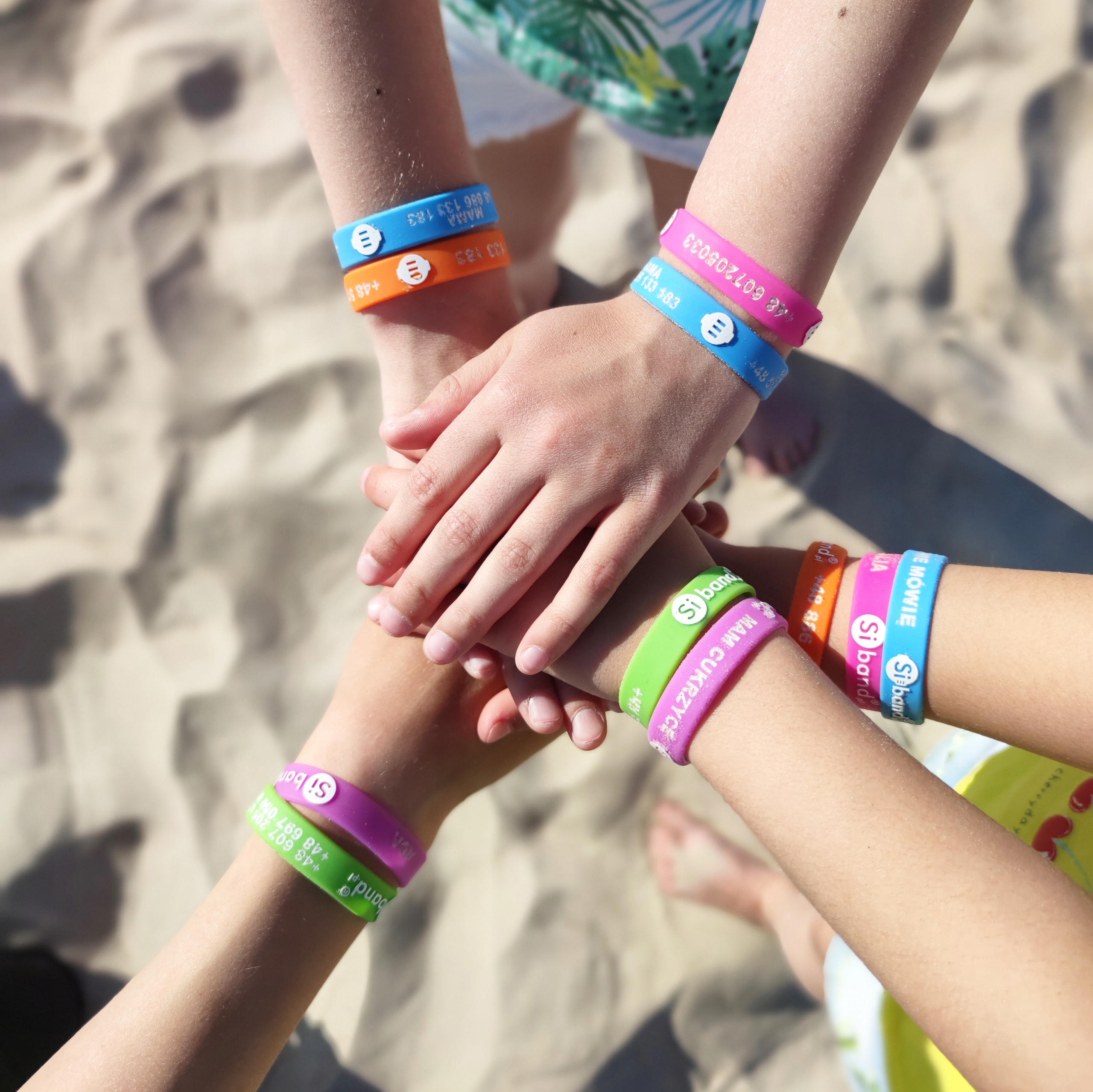 opaska IDENTYFIKACYJNA i informacyjna na rękę dla dziecka BEZPIECZNE Siband EAN (GTIN) 5904063446643