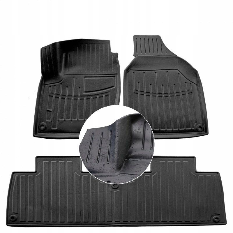 Gumové rohože pro stěrače Ford Galaxy Mk1 1995-2006 Korytka Ud