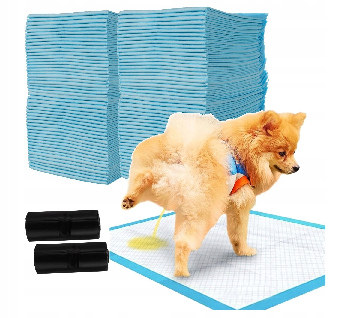 Hygienické podložky Na Jedno Použití podložky pro psa 33x45 cm 100 ks sáčky