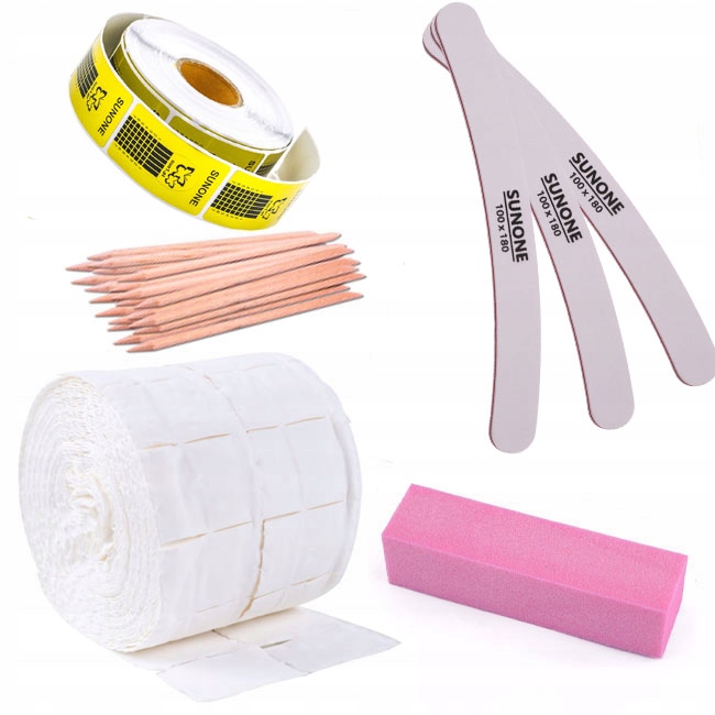 ZESTAW DO ROBIENIA PAZNOKCI MANICURE LAMPA LED Marka inna marka