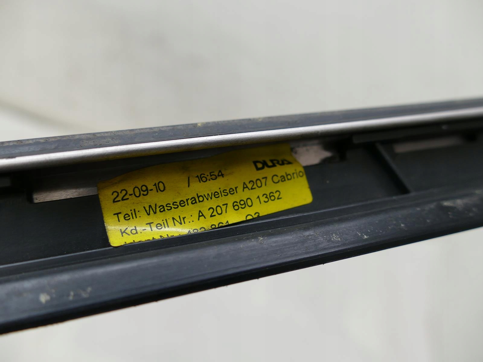 MERCEDES W207 A207 CABRIO moulding windows CZOLOWEJ L.