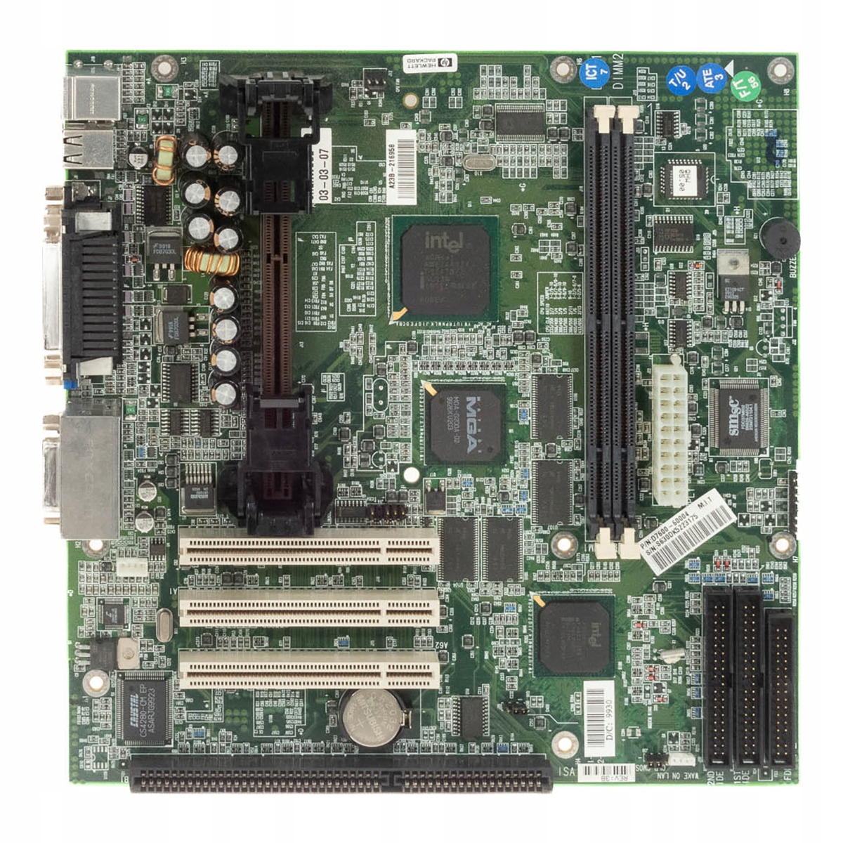 Hp D7600-60004 Slot 1 Sdram Pci Isa System Board Vectra VEi8