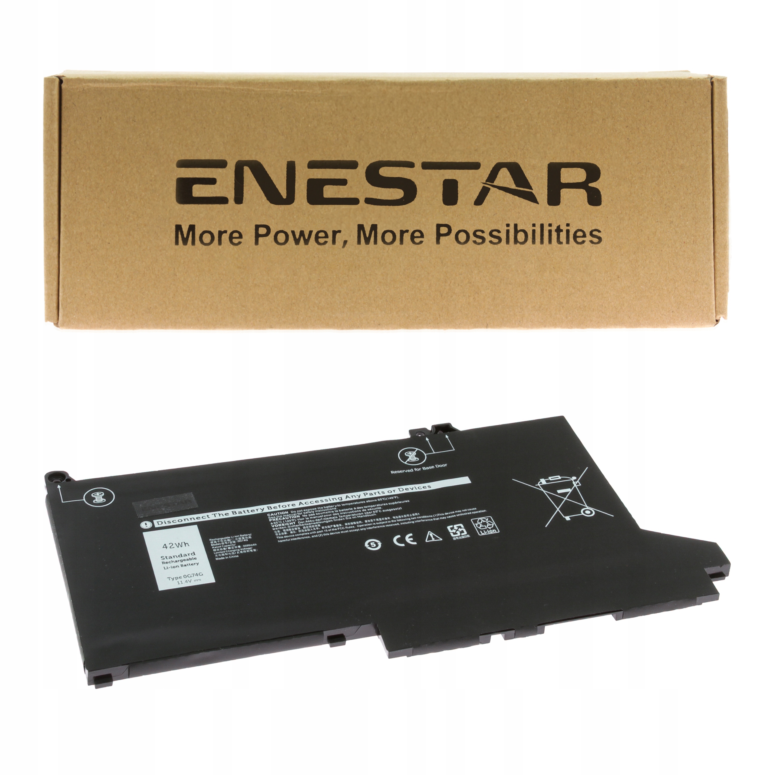 Premium bateria do Dell MXV9V N2K62 Latitude 14 7400 5300 2-in-1 5310 7300